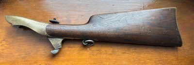 SCARCE ORIGINAL COLT 1860 ARMY SHOULDER STOCK CIVIL WAR RANGE - Image 4 of 14