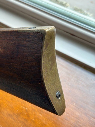 SCARCE ORIGINAL COLT 1860 ARMY SHOULDER STOCK CIVIL WAR RANGE - Image 7 of 14