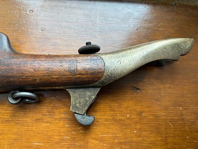 SCARCE ORIGINAL COLT 1860 ARMY SHOULDER STOCK CIVIL WAR RANGE - Image 2 of 14