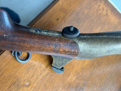 SCARCE ORIGINAL COLT 1860 ARMY SHOULDER STOCK CIVIL WAR RANGE - Image 12 of 14