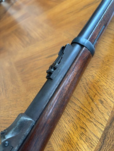 VERY EARLY US SPRINGFIELD TRAPDOOR MODEL 1873 RIFLE MADE IN 1874, CUSTER RANGE, 45-70 CAL - Image 3 of 13