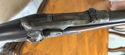 VERY EARLY US SPRINGFIELD TRAPDOOR MODEL 1873 RIFLE MADE IN 1874, CUSTER RANGE, 45-70 CAL - Image 11 of 13
