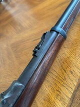 VERY EARLY US SPRINGFIELD TRAPDOOR MODEL 1873 RIFLE MADE IN 1874, CUSTER RANGE, 45-70 CAL - 3 of 13