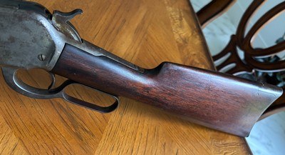 FIRST YEAR PRODUCTION WINCHESTER 1886 RIFLE SERIAL # 1628, 40-82 CAL - Image 2 of 15