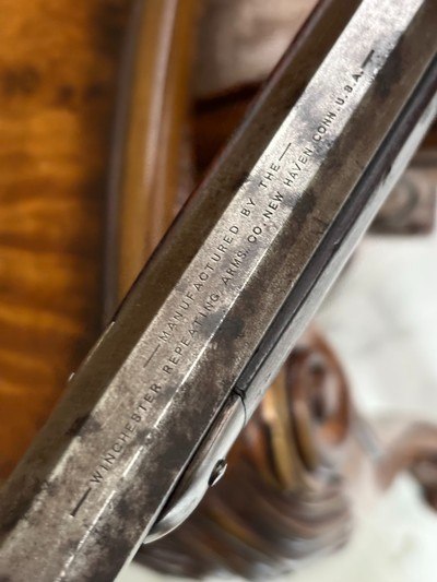 FIRST YEAR PRODUCTION WINCHESTER 1886 RIFLE SERIAL # 1628, 40-82 CAL - Image 10 of 15