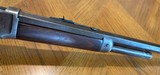 FIRST YEAR PRODUCTION WINCHESTER 1894 RIFLE, 4 DIGIT SERIAL, 38-55 CAL - Image 3 of 15