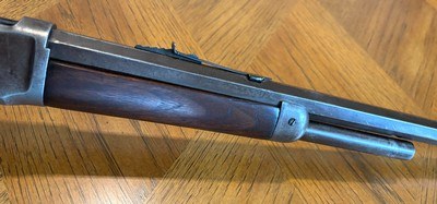 FIRST YEAR PRODUCTION WINCHESTER 1894 RIFLE, 4 DIGIT SERIAL, 38-55 CAL - Image 3 of 15