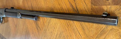 FIRST YEAR PRODUCTION WINCHESTER 1894 RIFLE, 4 DIGIT SERIAL, 38-55 CAL - Image 7 of 15