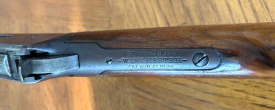 ANTIQUE WINCHESTER 1894 RIFLE 32-40 CAL - Image 12 of 14