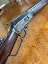 SUPER CLEAN MARLIN 1894 RIFLE, 38-40 CAL, MINT BORE, TANG SIGHT - 1 of 13