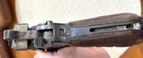 ORIGINAL RED NINE MAUSER BROOMHANDLE C96 PISTOL WITH STOCK, 9MM LUGER - 4 of 14
