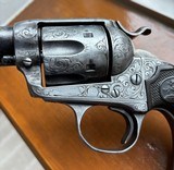 COLT SAABISLEY REVOLVER 44 CAL, HELFRICHT STYLE ENGRAVED - 1 of 12