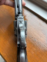 COLT SAABISLEY REVOLVER 44 CAL, HELFRICHT STYLE ENGRAVED - 9 of 12