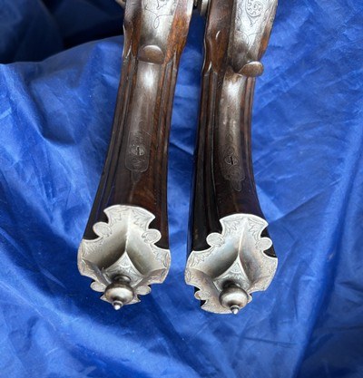 A PAIR OF FINE FRENCH PERCUSSION DUELING OR TARGET PISTOLS - Image 15 of 15