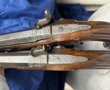 A PAIR OF FINE FRENCH PERCUSSION DUELING OR TARGET PISTOLS - Image 5 of 15