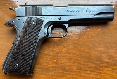 OUTSTANDING COMMERCIAL COLT 1911 PISTOL WITH FACTORY LETTER, 45 ACP, MADE 1927 - Image 3 of 15