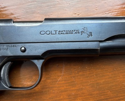 OUTSTANDING COMMERCIAL COLT 1911 PISTOL WITH FACTORY LETTER, 45 ACP, MADE 1927 - Image 4 of 15