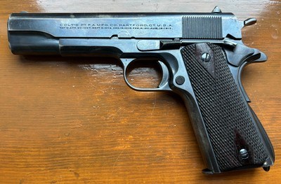 OUTSTANDING COMMERCIAL COLT 1911 PISTOL WITH FACTORY LETTER, 45 ACP, MADE 1927 - Image 14 of 15