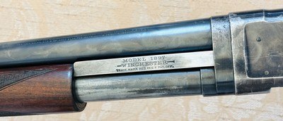 SPECIAL ORDER WINCHESTER 1897 DIAMOND TRAP SHOTGUN, 12 GA, 26