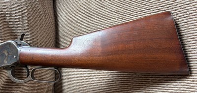 OUTSTANDING 1891 MADE WINCHESTER 1866 RIFLE 38-56 CAL, SHOTGUN BUTT STOCK, FACTORY LETTER - Image 10 of 15