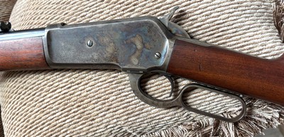OUTSTANDING 1891 MADE WINCHESTER 1866 RIFLE 38-56 CAL, SHOTGUN BUTT STOCK, FACTORY LETTER - Image 6 of 15