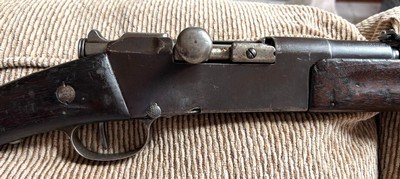 ANTIQUE MATCHING FRENCH LEBEL 1886 RIFLE, 8MM - Image 3 of 13