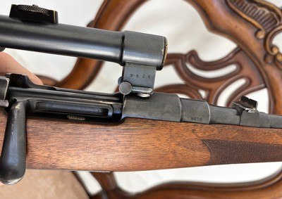 1908 STEYR MANNLICHER SCHOENAUER CARBINE WITH ORIGINAL SCOPE, 8X56 MS - Image 8 of 14