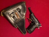 AC 41 EARLY P38 WWII matching w/ holster vet bringback - 2 of 15