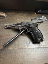 WWII WALTHER P38 AC44 ALL MATCHING W/ HOLSTER AND EXTRA MAG