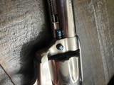 TAYLOR TUNED UBERTI 1873 CATTLEMAN .357 MAG STAINLESS FINISH WITH BOX AND BOOKLET - 3 of 8