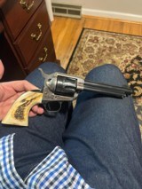 2ND GENERATION COLT SAA .357 5.5 INCH WITH STAG GRIPS - 1 of 15