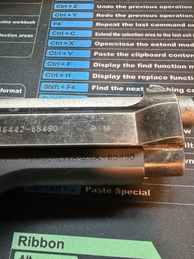 Beretta M9 Pistol US Military Marked 