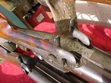 3 Antique Percussion SxS Shotguns FANCY / Functional / Beautiful / One Percussion Rifle . - 10 of 15