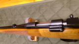 Very collectible Colt Sako special order rifle, 222 Rem. on round top L-46 barreled action.
- 2 of 7