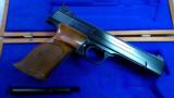 Smith and Wesson model 41 Extended Front Sight, wood box, mint condition - 2 of 8
