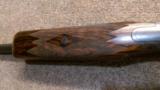 Hagn custom single shot rifle stocked by Bob Emmons with Turkish walnut, 22/250 - 10 of 15