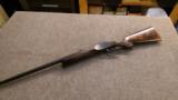 Hagn custom single shot rifle stocked by Bob Emmons with Turkish walnut, 22/250 - 12 of 15
