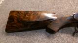 Hagn custom single shot rifle stocked by Bob Emmons with Turkish walnut, 22/250 - 3 of 15