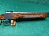 Custom Hagn astioned rifle in 22/250 by Bob Emmons (his number 216) high grade Turkish walnut - 9 of 11