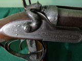 W & C Scott & Son Premier Quality, 16 gauge hammer gun, London address, also marked George T. Abbey - 12 of 19