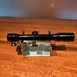 Hensoldt Diatal 4x32 riflescope from Germany with rail, claw mounts and bases, 3 post reticle - 1 of 8