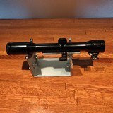 Hensoldt Diatal 4x32 riflescope from Germany with rail, claw mounts and bases, 3 post reticle - 7 of 8