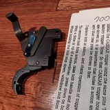 Canjar single set trigger with safety for Remington 700, 40-x and similar actions, excellent condition. - 2 of 3