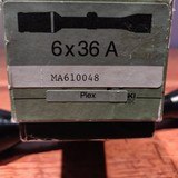 Swarovski Habicht 6x36 Nova riflescope, Plex reticle, in the box. 1 inch tube. - 4 of 6