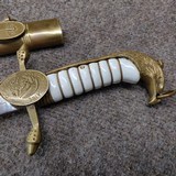 Mexican Cadet dress dagger, all original and engraved blade. - 3 of 7