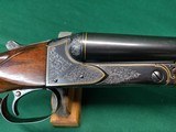 Winchester Model 21, 12 gauge, Tournament Skeet, custom engraved by Mike Duber - 2 of 8