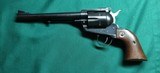 Ruger Blackhawk in 30 Carbine, 4 digit serial number, 3 screw, 7.5 inch barrel, all original - 4 of 7