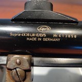Nickel Supra 4x36 L81 E/S riflescope, post and crosshair reticle, 26mm tube - 2 of 8