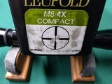 Leupold M8-4X Compact riflescope with duplex reticle in original box. - 4 of 4