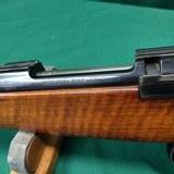 BRNO model 22 Carbine in 7x57, 1954 vintage. full fiddleback stock - 2 of 3